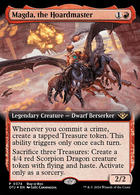 Magda, the Hoardmaster BABP-374 Rare Excellent Englisch Foil