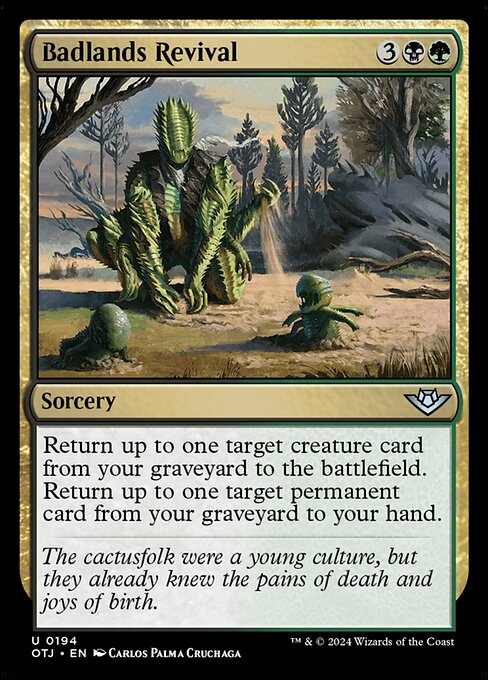 Badlands Revival OTJ-194 Uncommon Near Mint Englisch Foil