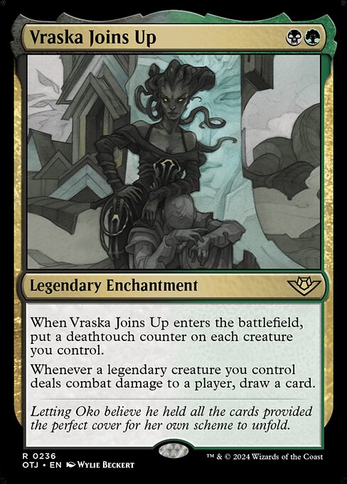 Vraskas Bandenbeitritt OTJ-236 Rare Near Mint Englisch