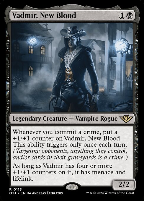 Vadmir, New Blood OTJ-113 Rare Excellent Englisch Foil