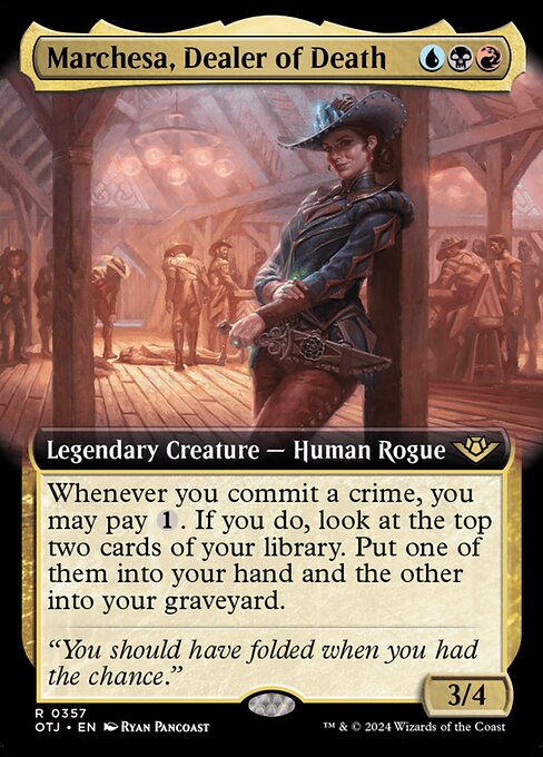 Marchesa, Dealer of Death XOTJ-357 Rare Near Mint Englisch Foil
