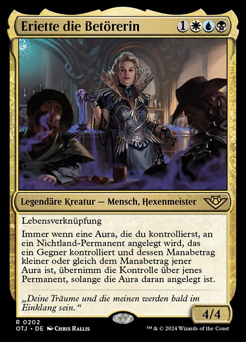 Eriette die Betörerin OTJ-202 Rare Excellent Deutsch