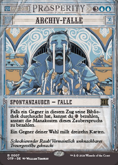 Archiv-Falle OTP-7 Rare Excellent Deutsch