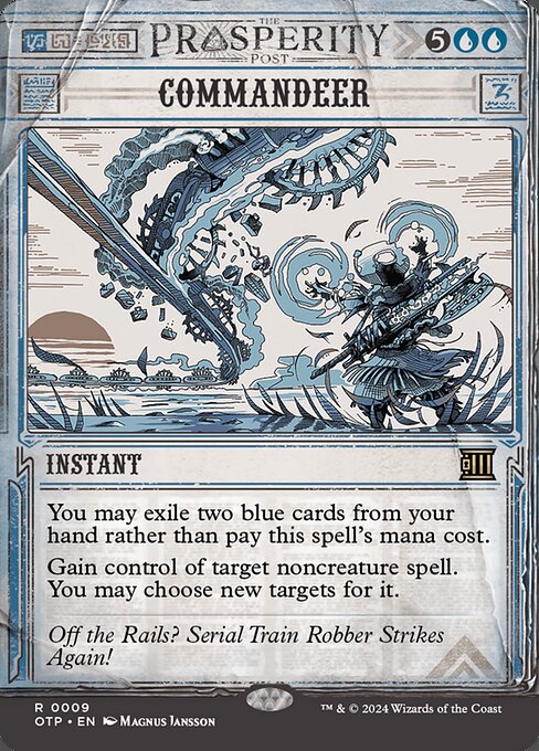 Commandeer OTP-9 Rare Near Mint Englisch Foil