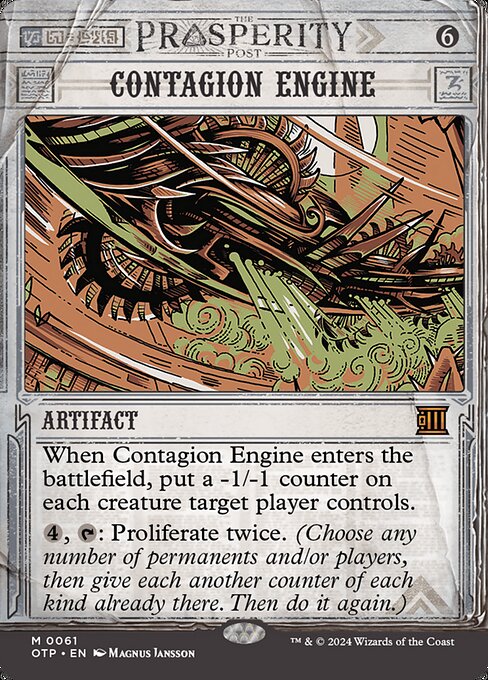 Infektionsmaschine (V.1) OTP-61 Mythic Near Mint Englisch Foil