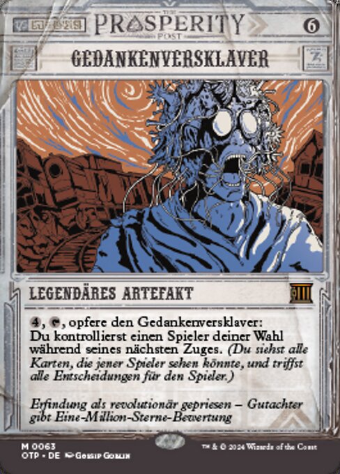 Gedankenversklaver (V.1) OTP-63 Mythic Near Mint Deutsch