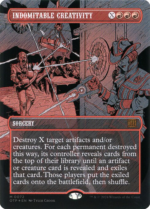 Indomitable Creativity OTP-72 Mythic Near Mint Englisch Foil