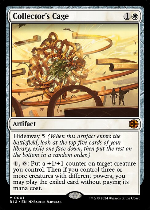 Collector's Cage BIG-1 Mythic Near Mint Englisch