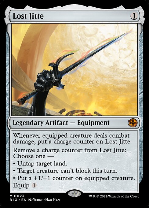 Lost Jitte BIG-23 Mythic Near Mint Englisch