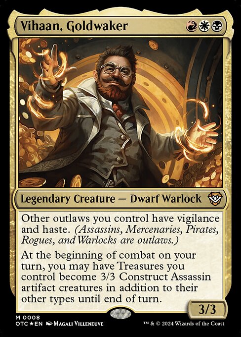 Vihaan, Goldwaker OTC-8 Mythic Excellent Englisch Foil