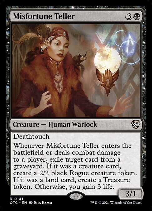 Misfortune Teller OTC-141 Rare Near Mint Englisch