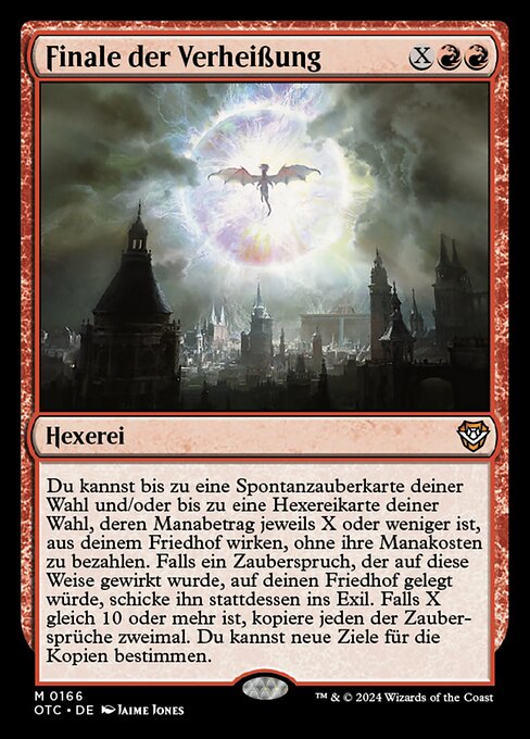 Finale der Verheißung OTC-166 Mythic Near Mint Deutsch