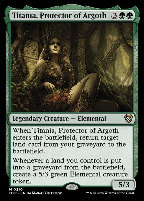 Titania, Protector of Argoth OTC-210 Mythic Good Englisch