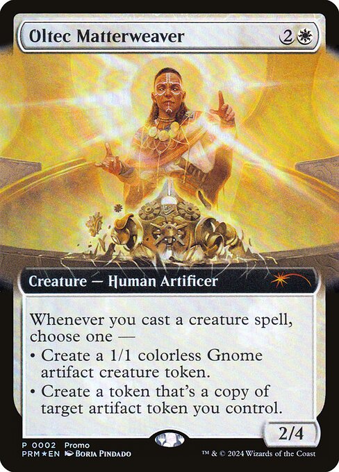 Oltec Matterweaver PROM- Mythic Excellent Englisch Foil