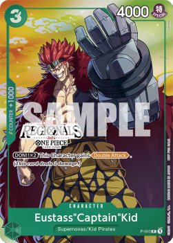 EustassCaptainKid (P-003) (V.2) STP Promo Good Englisch