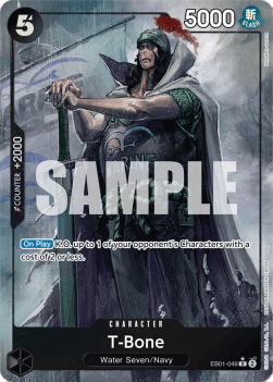 T-Bone (EB01-049) (V.2) EB01 Alternate Art Near Mint Englisch
