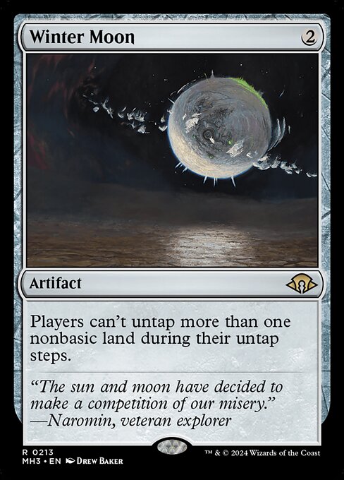 Winter Moon MH3-213 Rare Boosterfrisch Englisch Foil
