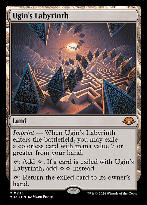 Ugin's Labyrinth MH3-233 Mythic Excellent Englisch