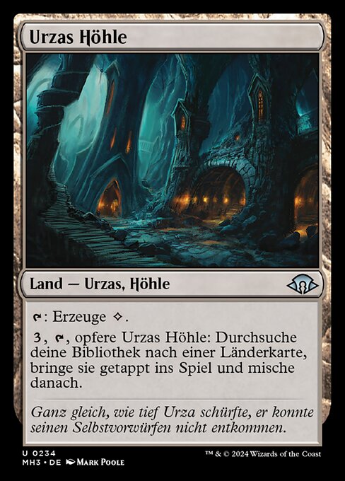Urzas Höhle MH3-234 Uncommon Near Mint Deutsch