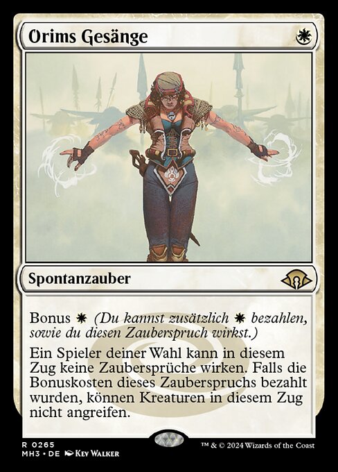 Orims Gesänge MH3-265 Rare Excellent Deutsch