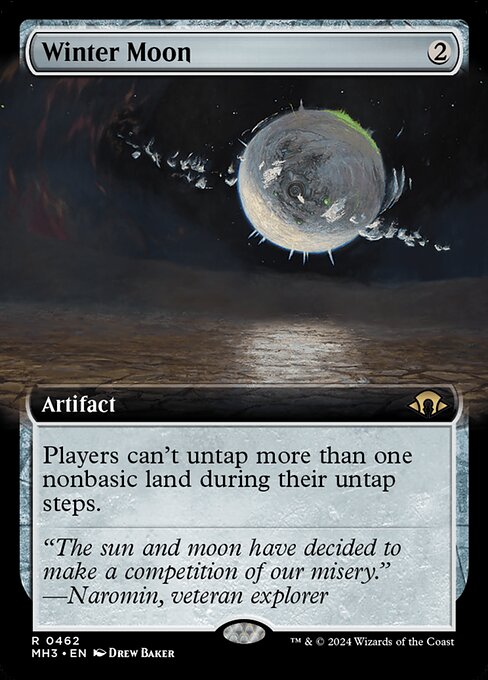 Wintermond XMH3-462 Rare Near Mint Englisch Foil