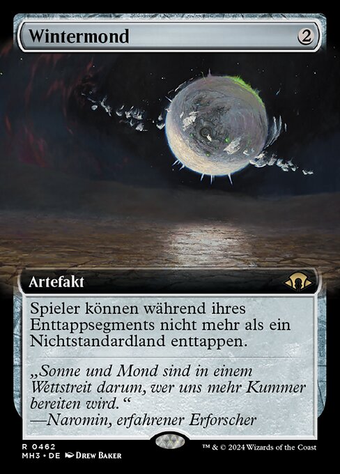Wintermond XMH3-462 Rare Near Mint Deutsch