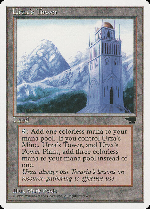 Urza's Tower CHR- Common Light Played Englisch