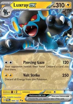 Luxray ex TWM-068 Double Rare Near Mint Englisch
