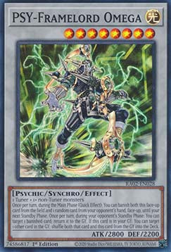 PSI-Hüllenlord Omega (V.1) RA02-028 Super Rare Near Mint Deutsch 1. Auflage