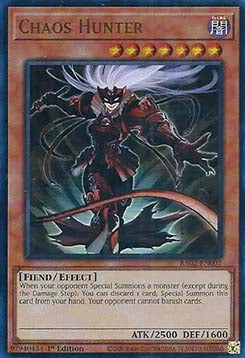 Chaosjägerin (V.2) RA02-007 Ultra Rare Near Mint Deutsch 1. Auflage
