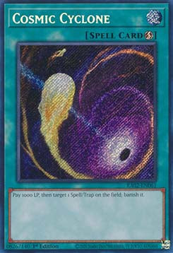 Kosmoszyklon (V.3) RA02-061 Secret Rare Excellent Deutsch 1. Auflage