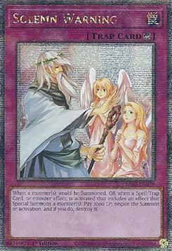 Ernste Warnung RA02-DE078 Quarter Century Secret Rare Near Mint Deutsch 1. Auflage