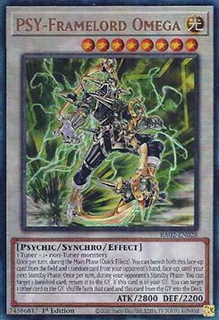 PSI-Hüllenlord Omega (V.7) RA02-028 Ultimate Rare Near Mint Deutsch 1. Auflage