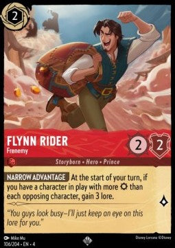 Flynn Rider - Frenemy 4URS-106 Super Rare Excellent Englisch