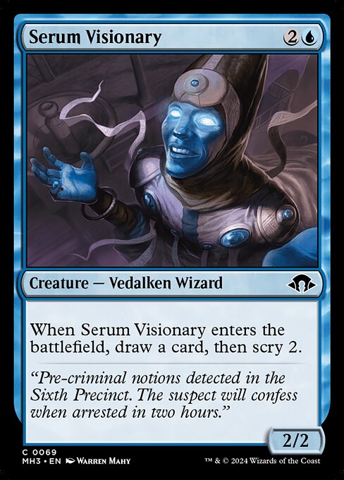 Serum Visionary MH3-69 Common Boosterfrisch Englisch