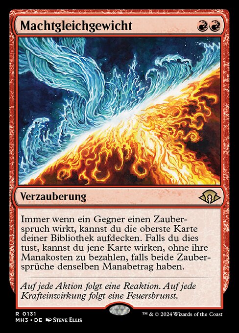 Machtgleichgewicht MH3-131 Rare Near Mint Deutsch