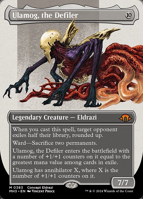 Ulamog, the Defiler XMH3-383 Mythic Near Mint Englisch