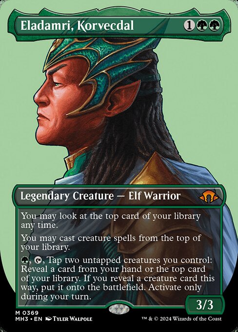 Eladamri, Korvecdal (V.1) XMH3-369 Mythic Light Played Englisch