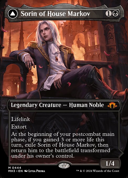 Sorin of House Markov // Sorin, Ravenous Neonate XMH3-444 Mythic Excellent Englisch
