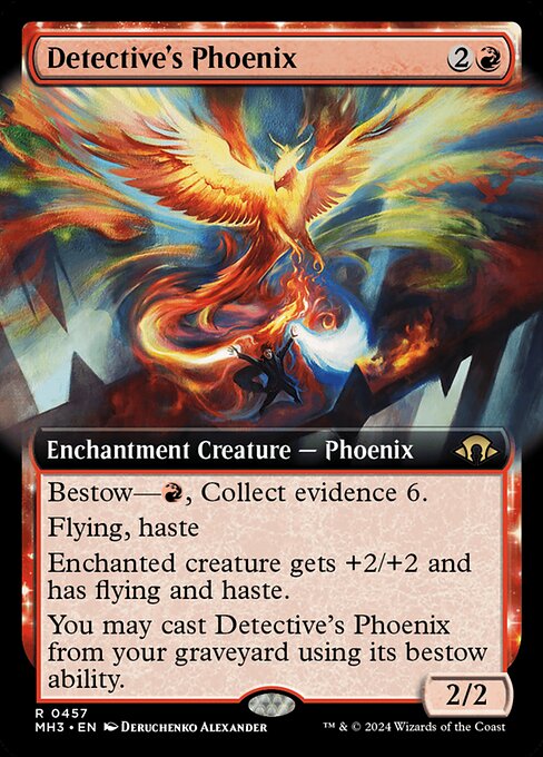 Detective's Phoenix XMH3-457 Rare Near Mint Englisch Foil