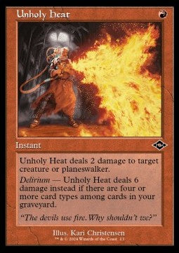 Unheilige Hitze RMH3-13 Common Near Mint Deutsch Foil