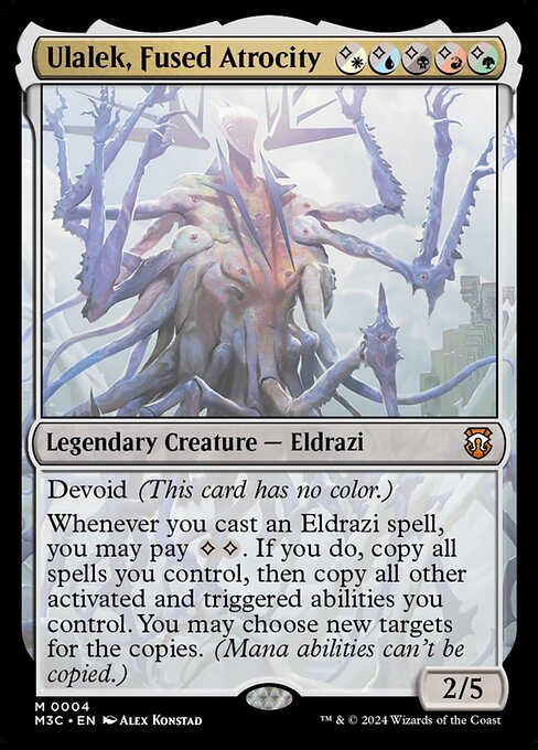 Ulalek, Fused Atrocity M3C-4 Mythic Excellent Englisch Foil