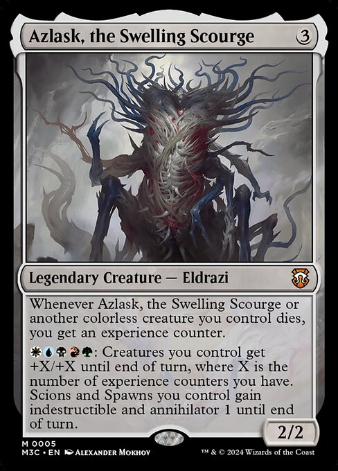 Azlask, the Swelling Scourge M3C-5 Mythic Near Mint Englisch Foil