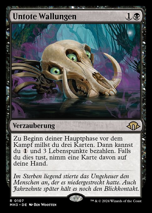 Untote Wallungen MH3-107 Rare Excellent Deutsch