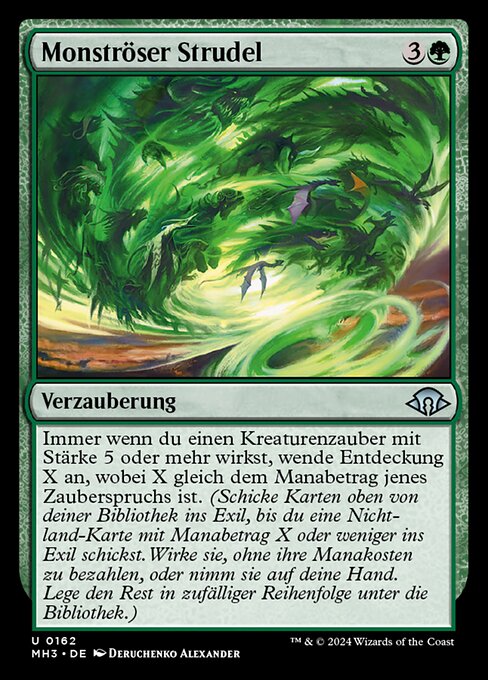 Monströser Strudel MH3-162 Uncommon Excellent Deutsch