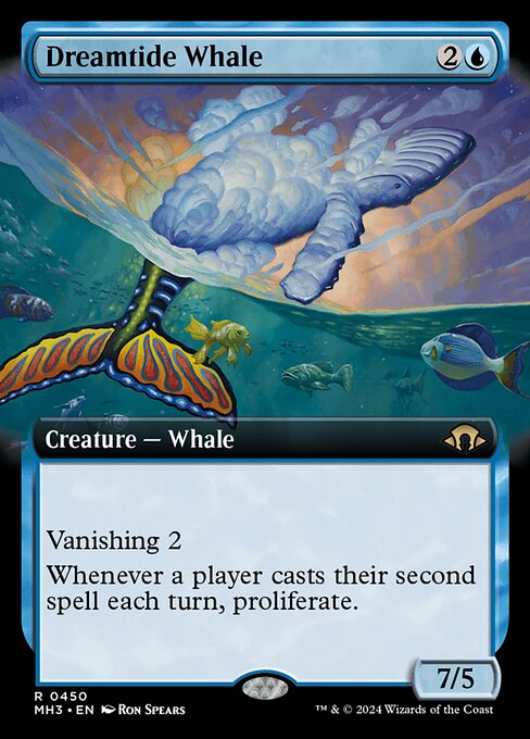 Dreamtide Whale XMH3-450 Rare Near Mint Englisch Foil