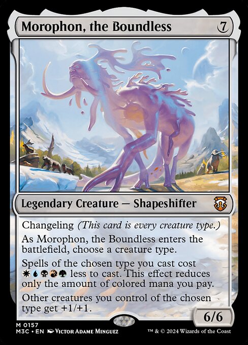 Morophon, the Boundless M3C-157 Mythic Excellent Englisch