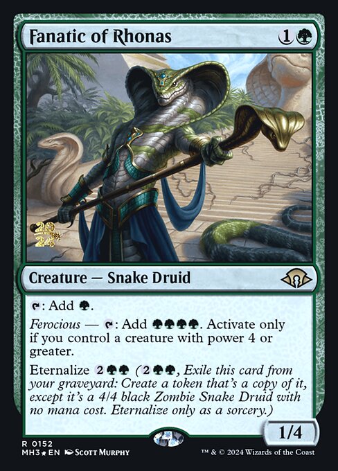 Fanatic of Rhonas PMH3-152 Rare Near Mint Englisch Foil