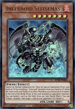 Infernoid Seitsemas BLTR-063 Ultra Rare Light Played Deutsch 1. Auflage