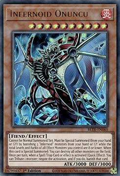 Infernoid Onuncu BLTR-065 Ultra Rare Near Mint Deutsch 1. Auflage
